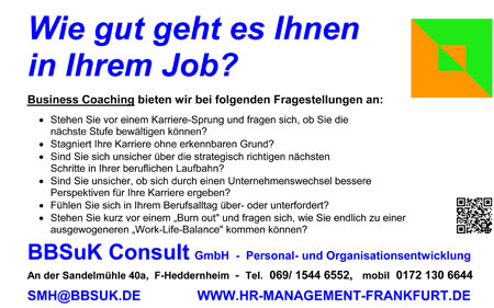 BBSuK Consult GmbH - Personal- und Organisationsentwicklung