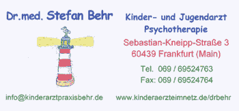 Kinderarzt u. Psychotherapie Dr. med. Stefan Behr