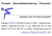 Praxis fuer Physiotherapie - Sonja Weyh