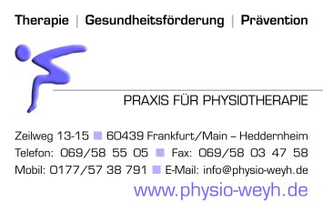 Praxis fuer Physiotherapie - Sonja Weyh