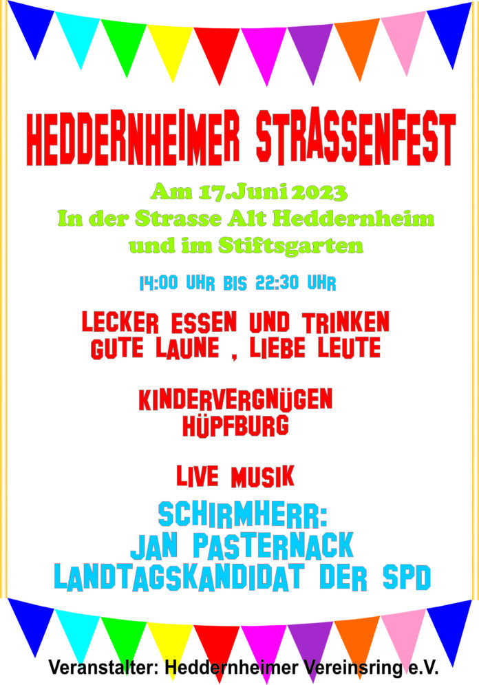 30. Heddernheimer Straßenfest